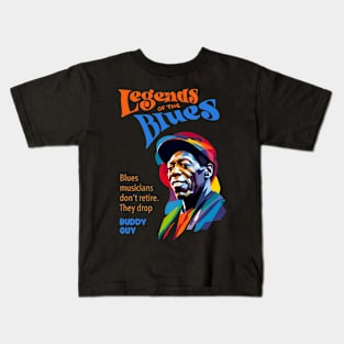 Buddy guy wpap Kids T-Shirt